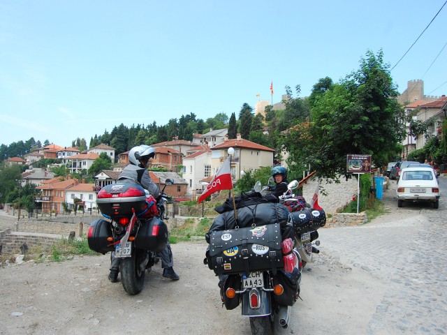 zdjęcie z podróży motocyklowej na Bałkany w 2010 r.