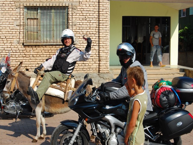 zdjęcie z podróży motocyklowej na Bałkany w 2010 r.